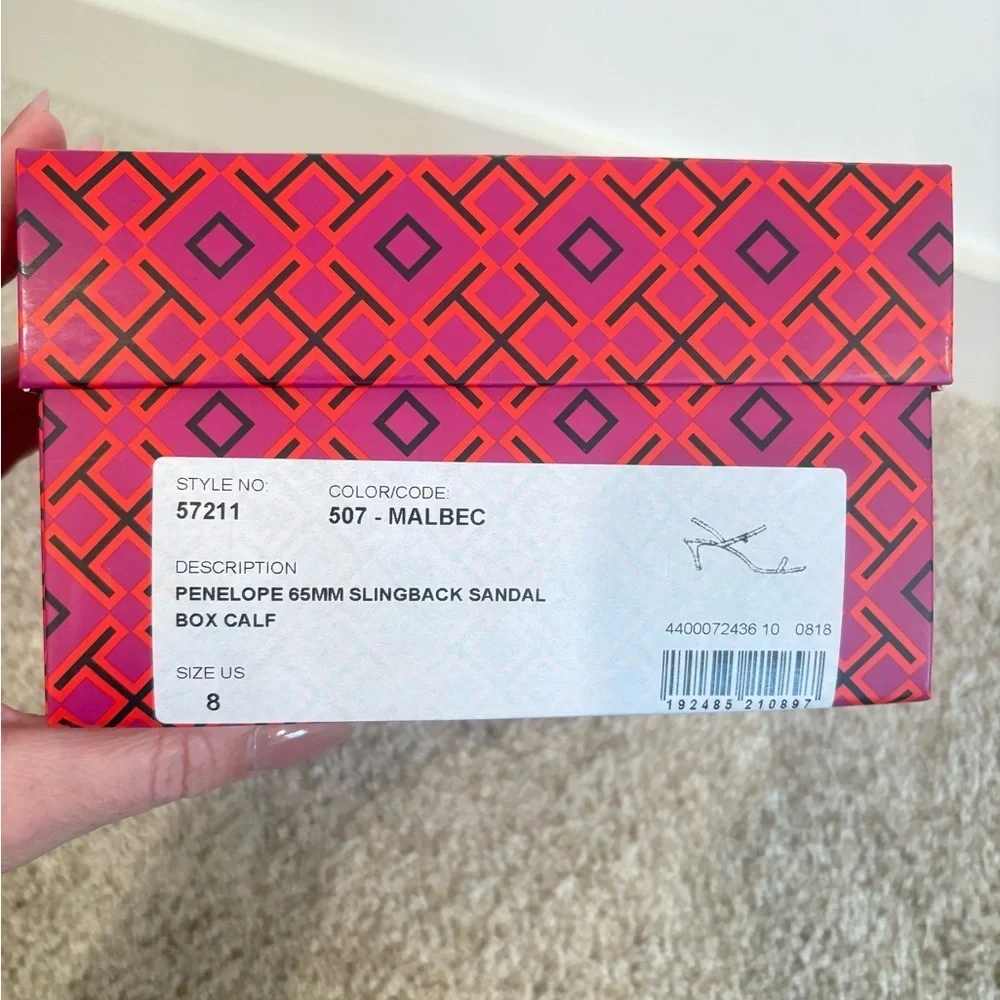 NIB Tory Burch Penelope Sandal size 8 - Picture 4 of 12